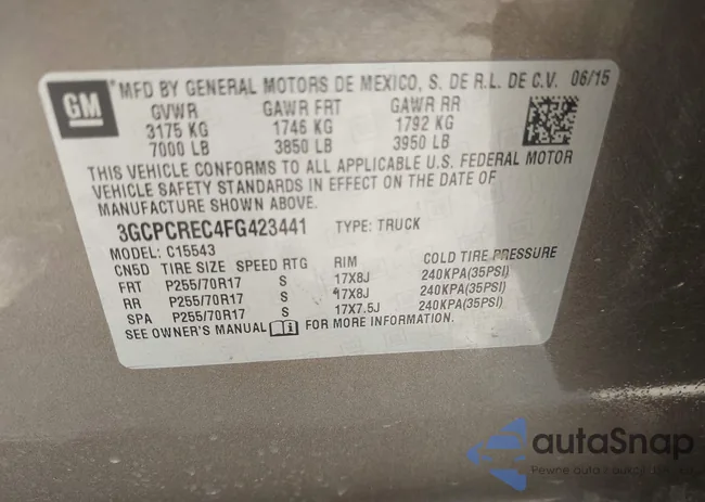 3GCPCREC4FG423441: 42931881