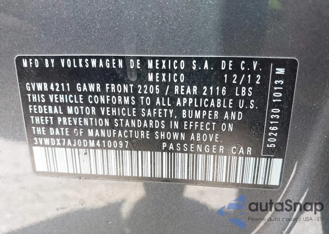 3VWDX7AJ0DM410097: 42932047