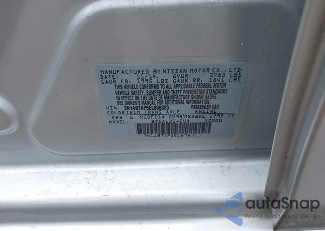 3N1AB7AP5EL696323: 42932122