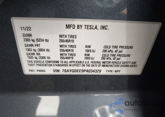 7SAYGDEE9PA034329: 42931274