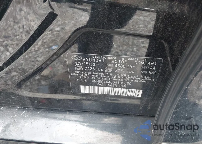 KMHEC4A48DA100669: 42931356