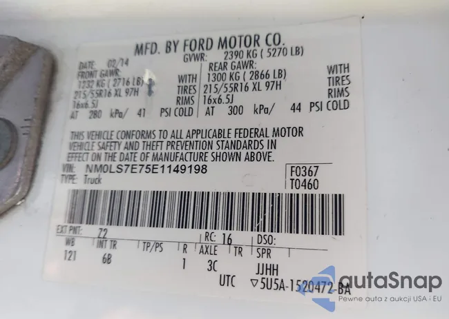 NM0LS7E75E1149198: 42931497