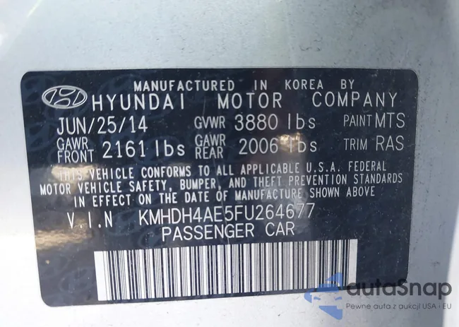 KMHDH4AE5FU264677: 42932683