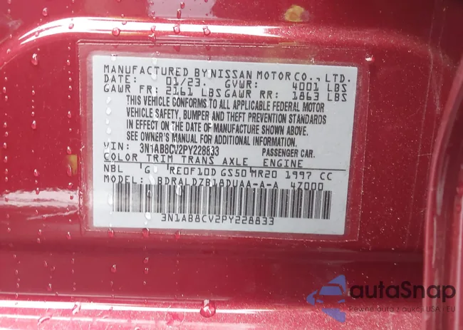 3N1AB8CV2PY228833: 42932740