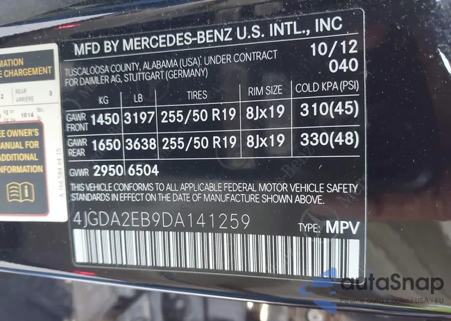 4JGDA2EB9DA141259: 42932878