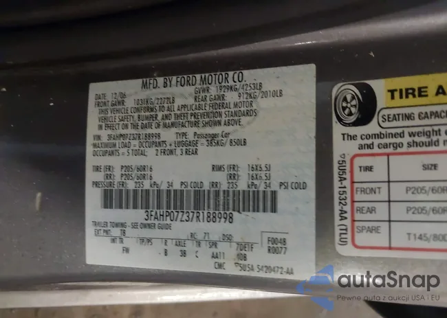 3FAHP07Z37R188998: 42933196