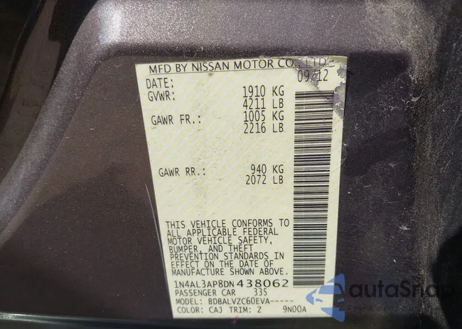 1N4AL3AP8DN438062: 42933671