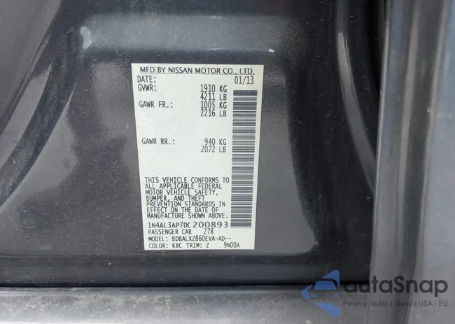 1N4AL3AP7DC200893: 42933867