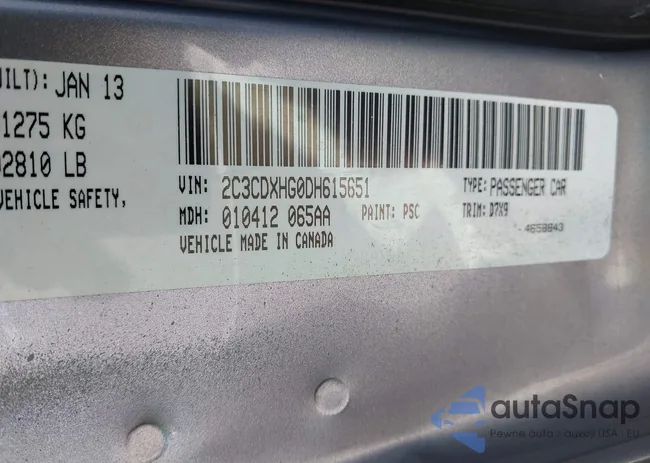 2C3CDXHG0DH615651: 42934051