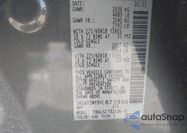 5N1AT2MT9FC875950: 42934127