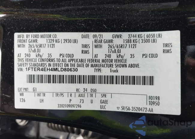 1FTER4EH4MLD80630: 42934168