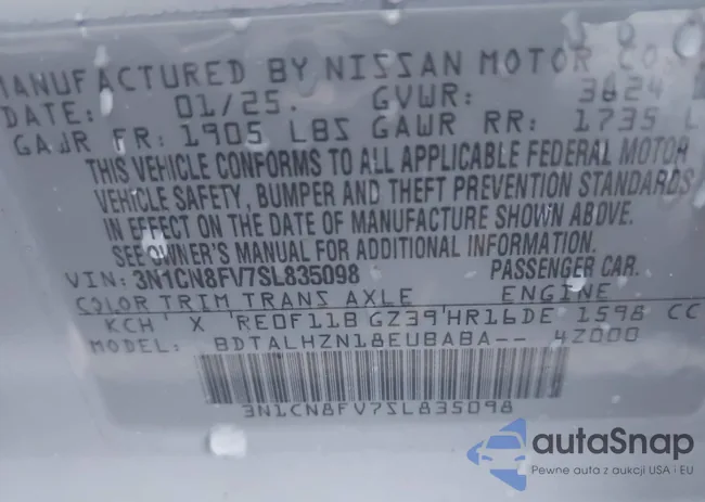 3N1CN8FV7SL835098: 42934246