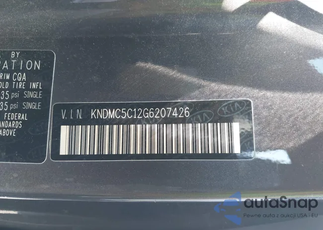 KNDMC5C12G6207426: 42933377
