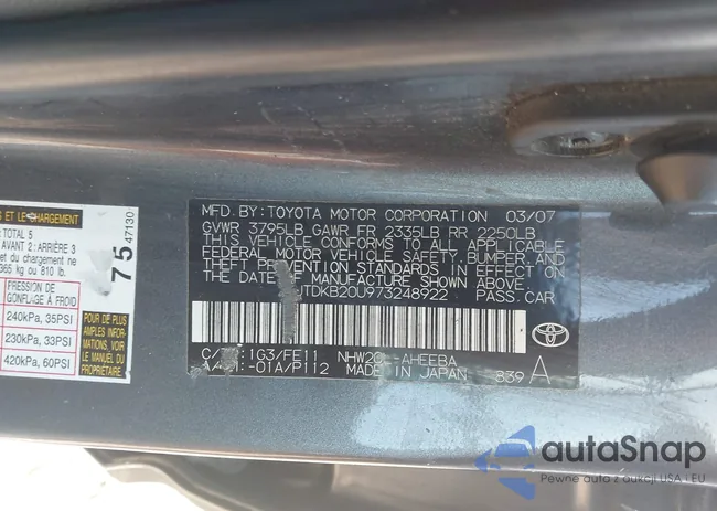 JTDKB20U973248922: 42934726