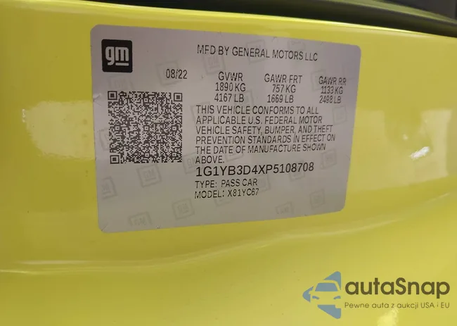 1G1YB3D4XP5108708: 42934729