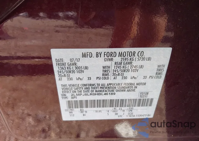 2LMPJ8LR0HBL46189: 42935750