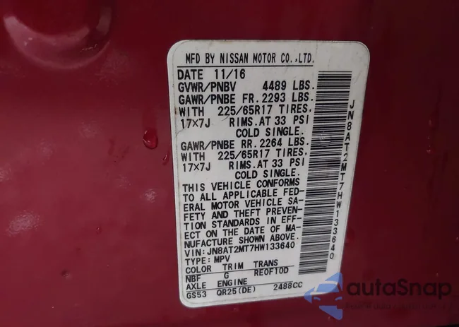 JN8AT2MT7HW133640: 42935845