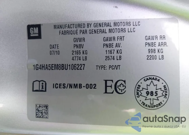 1G4HA5EM8BU106227: 42936015