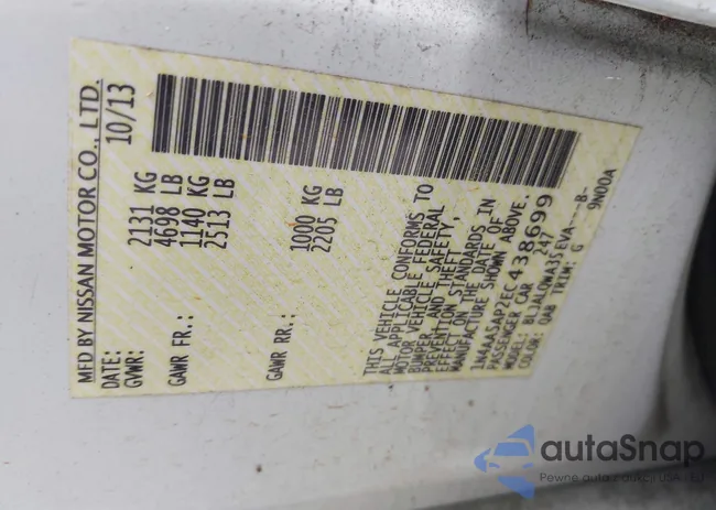 1N4AA5AP2EC438699: 42935539