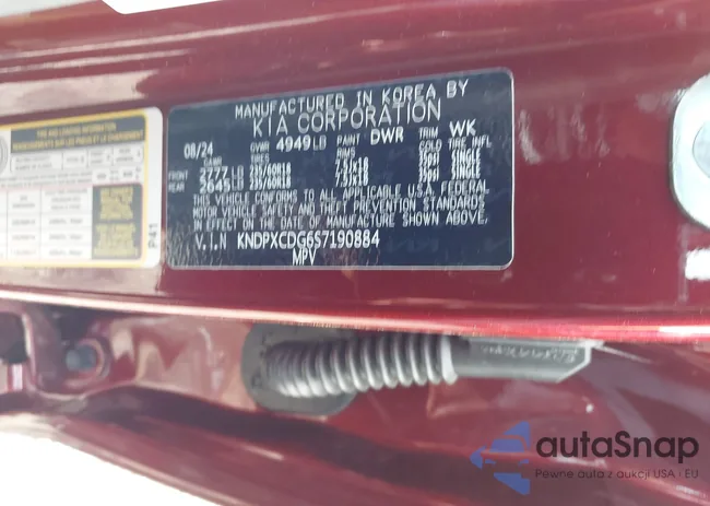 KNDPXCDG6S7190884: 42936654