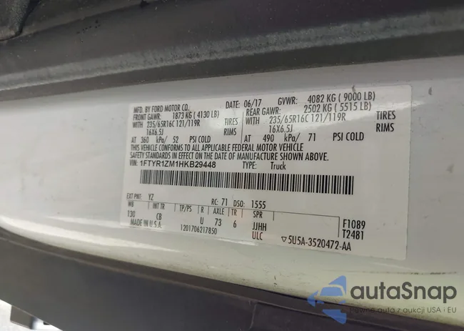 1FTYR1ZM1HKB29448: 42936772