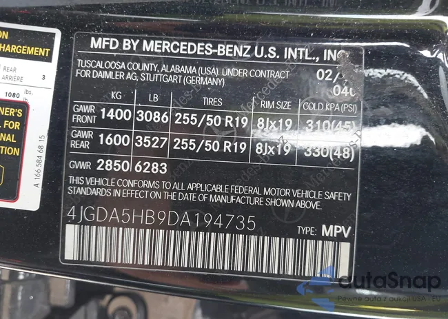 4JGDA5HB9DA194735: 42936829