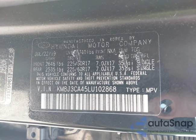 KM8J3CA45LU102868: 42936952