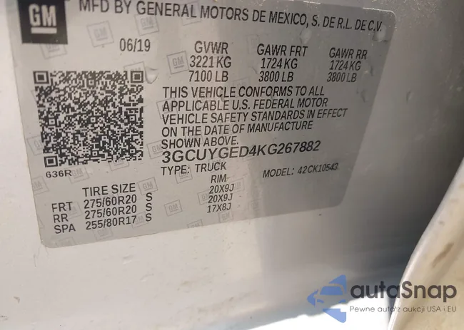 3GCUYGED4KG267882: 42936957