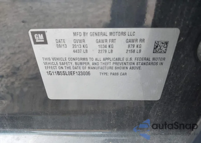 1G11B5SL0EF123006: 42937222