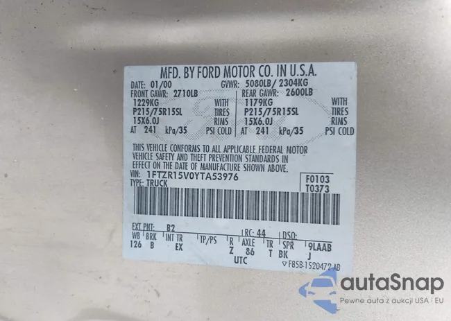 1FTZR15V0YTA53976: 42936244