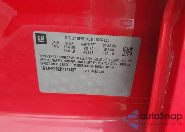 1G1JF5SB2H4141437: 42936257