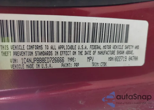 1C4NJPBB8ED726666: 42936581