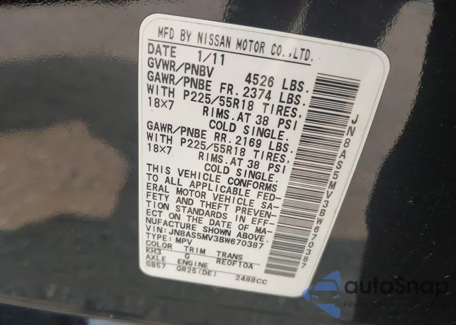 JN8AS5MV3BW670387: 42936617