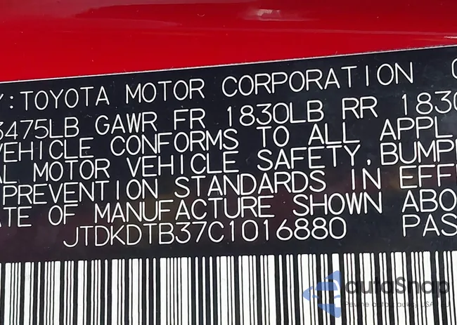 JTDKDTB37C1016880: 42937852