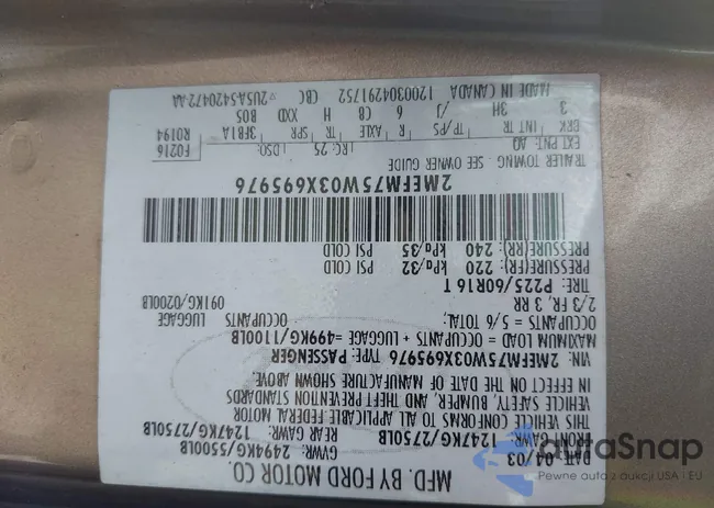 2MEFM75W03X695976: 42937475