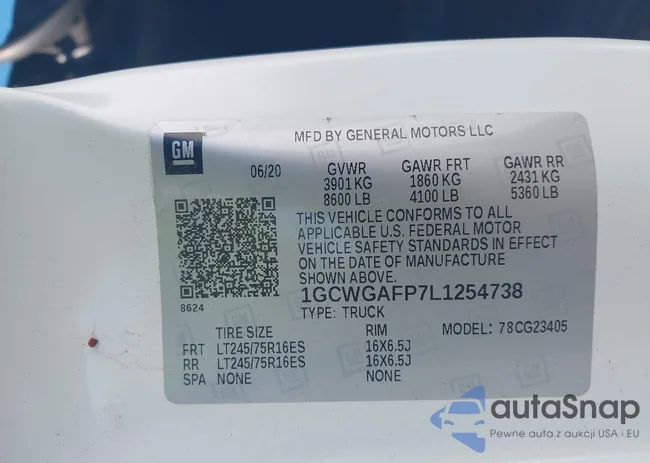 1GCWGAFP7L1254738: 42937574