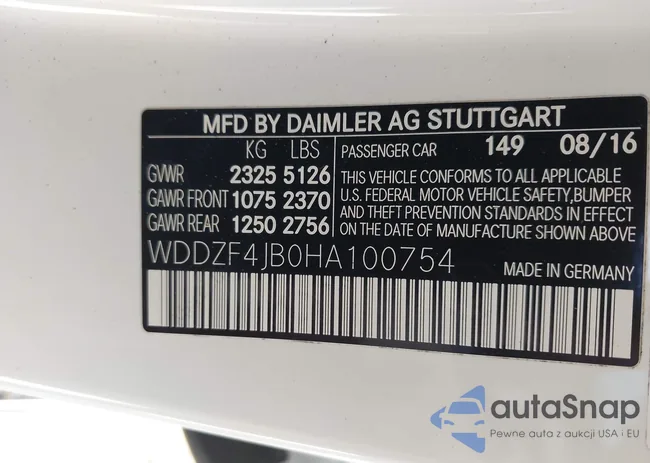 WDDZF4JB0HA100754: 42938835