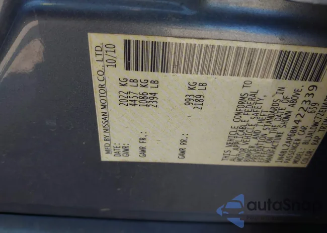 1N4BL2AP6BN422339: 42938910