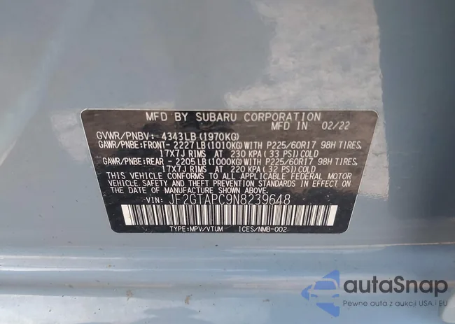 JF2GTAPC9N8239648: 42938970