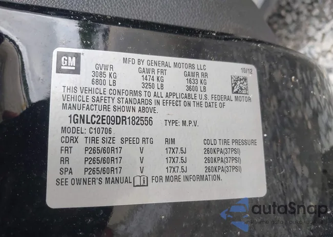 1GNLC2E09DR182556: 42939685