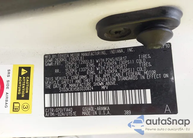 5TDZK3EH5BS030824: 42940148