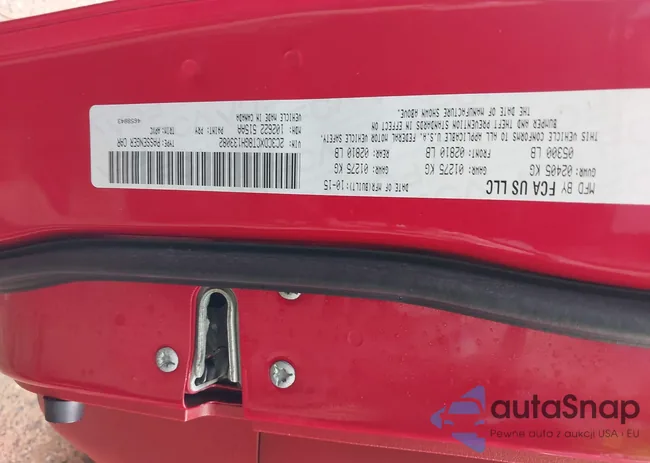 2C3CDXCT8GH133082: 42939240