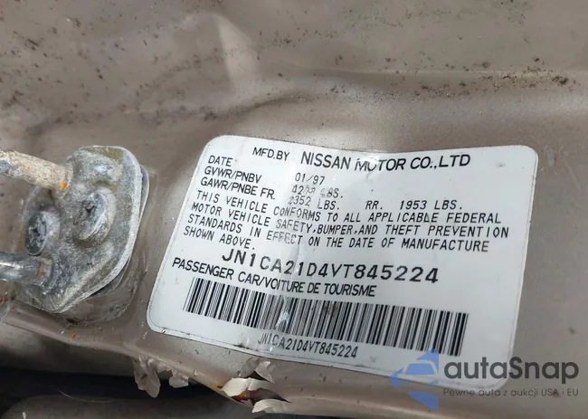 JN1CA21D4VT845224: 42941053