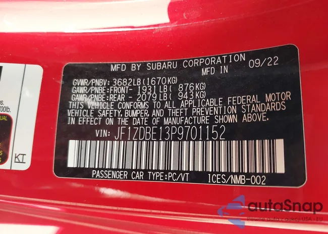 JF1ZDBE13P9701152: 42940225