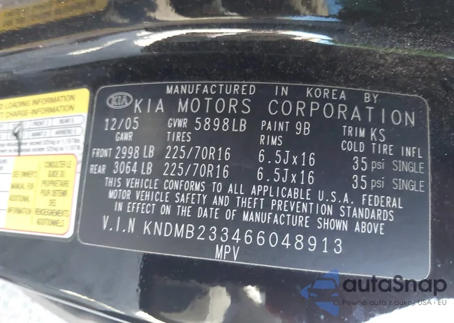 KNDMB233466048913: 42940526