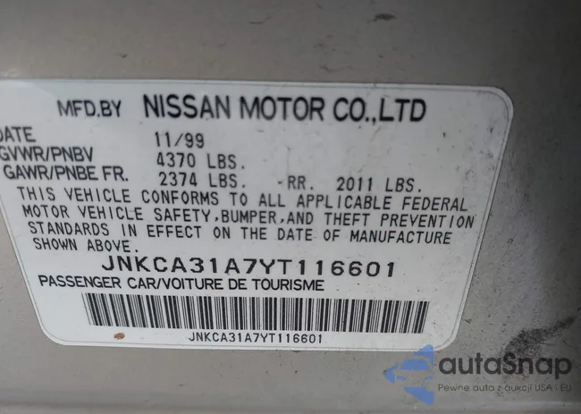 JNKCA31A7YT116601: 42940550