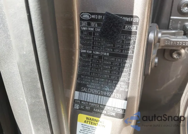 SALCR2BG1HH657131: 42940593