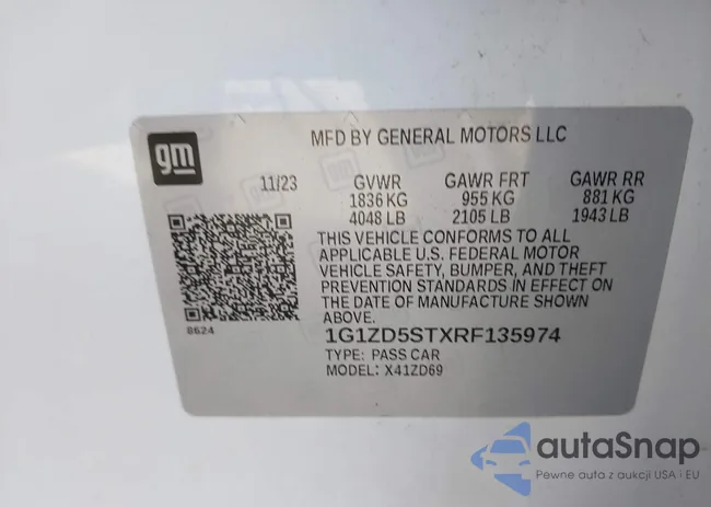 1G1ZD5STXRF135974: 42941636