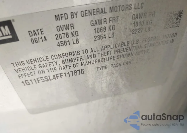 1G11F5SL4FF117876: 42941687