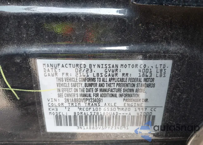 3N1AB8DV5PY234091: 42941891